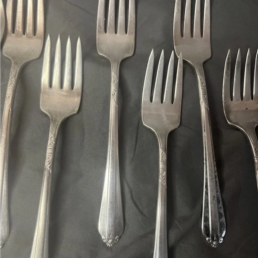1939 Stratford Flatware WM Rogers International Silver 22 Pieces-Starlight